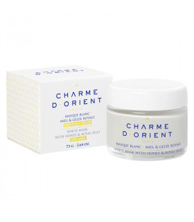 Masque blanc - Miel & Gelée royale 75g