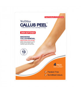 4 masques pieds Callus Peel