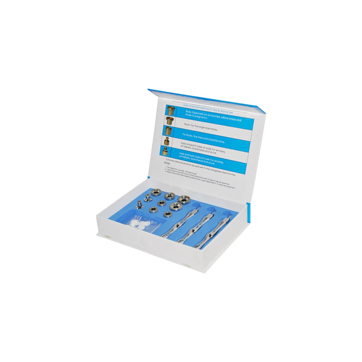 Aquapure 2 Embouts Dermabrasion Sèche • ProShape - Beauty Tech®