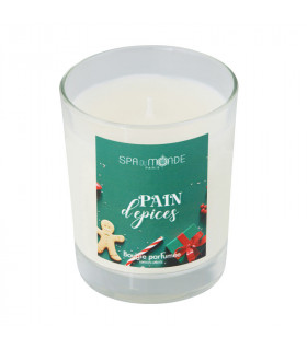 Bougie parfumée senteur pain d'épices 180g