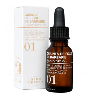 Huile de graines de figues de Barbarie 15ml - Charme d'Orient