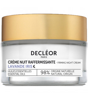 Crème de nuit raffermissante Lavande Iris 50ml