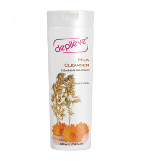 Lait nettoyant au calendula et avoine 200ml - Depilève