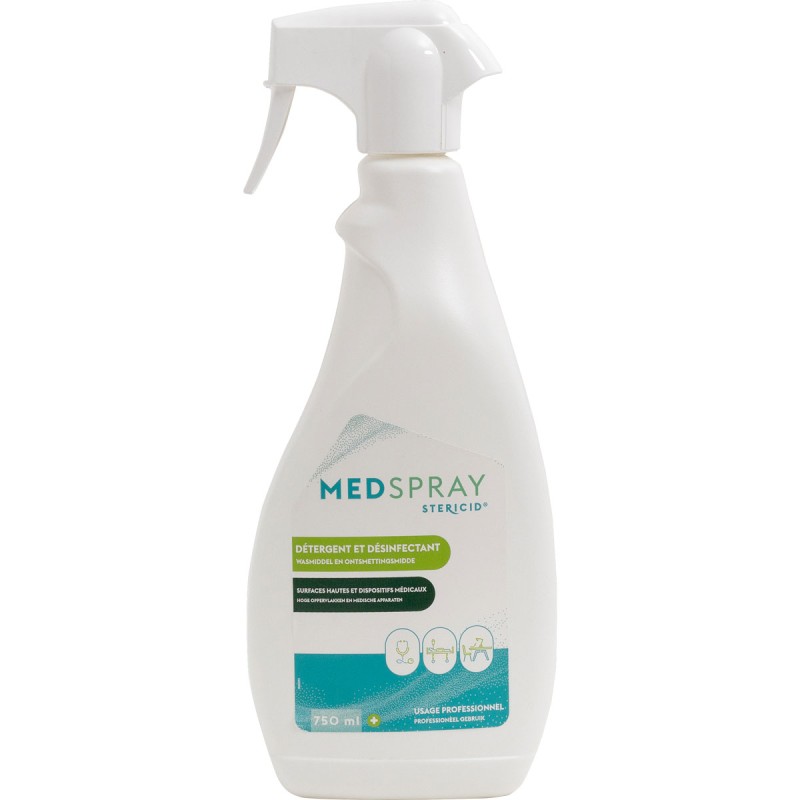 Spray nettoyant désinfectant pour surfaces
