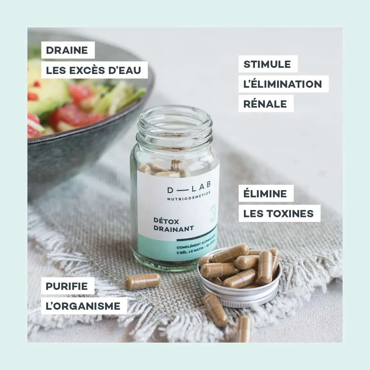 Détox Drainant • D-Lab - Beauty Tech