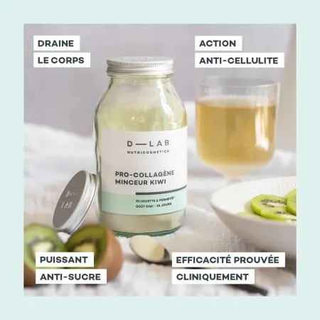 Pro-Collagène Minceur - Kiwi • D-LAB - Beauty Tech