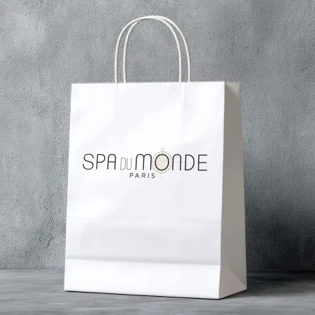 Sacs Kraft • Spa du Monde - Merchandising - Beauty Tech