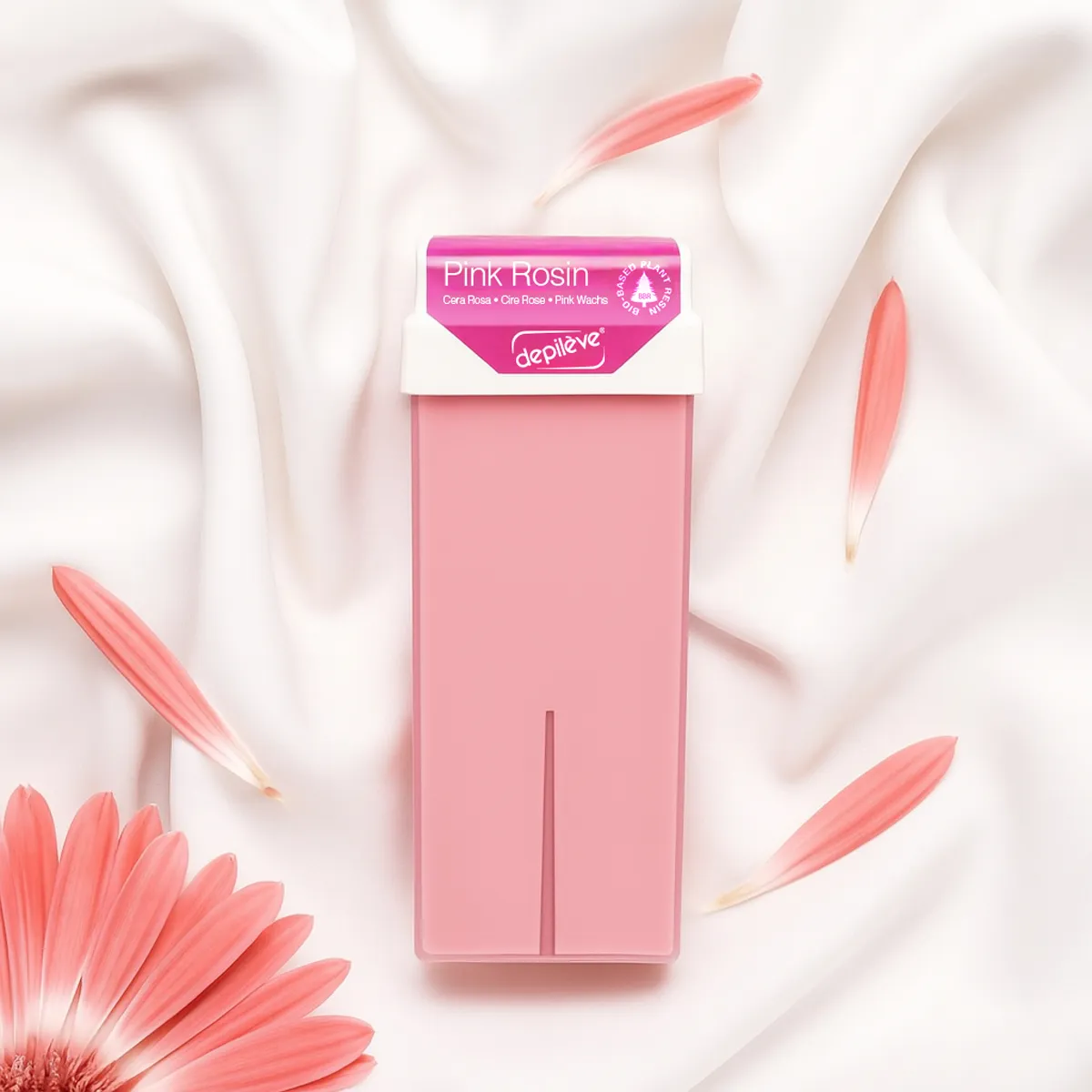 Cartouche De Cire à épiler Roll-on Vivezen - Titane Rose - 100 Ml
