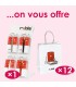Présentoir Plein Pinces à Épiler • Rubis - Beauty Tech