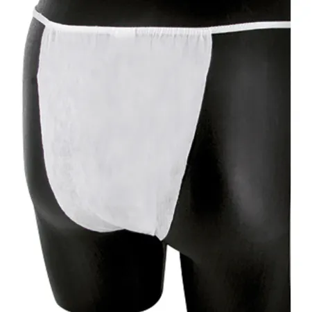 Tanga Jetable Blanc Spunlace • Beauty Tech