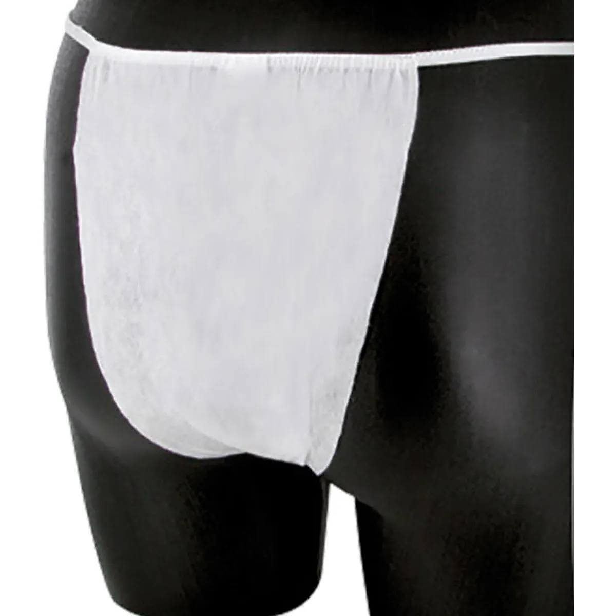 Tanga Jetable Blanc Spunlace • Beauty Tech