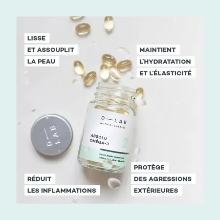 Absolu Oméga 3 • D-Lab - Beauty Tech