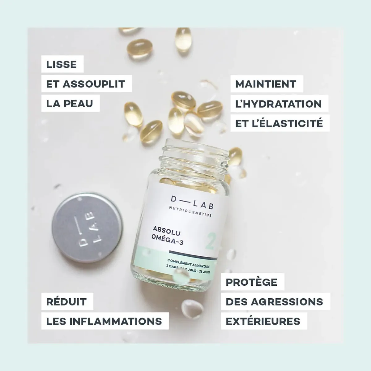 Absolu Oméga 3 • D-Lab - Beauty Tech