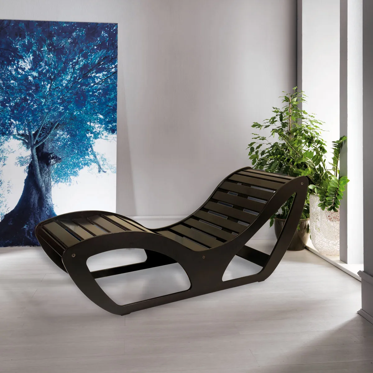 Chaise Longue Wenge  • Lemi - Beauty Tech