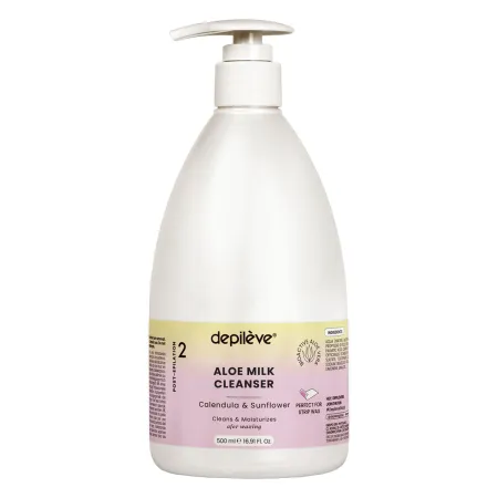 Lait Nettoyant - Calendula - 500ml • Depilève - Beauty Tech®