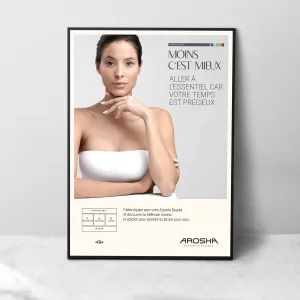 Poster institutionnel Arosha • Arosha - Beauty Tech