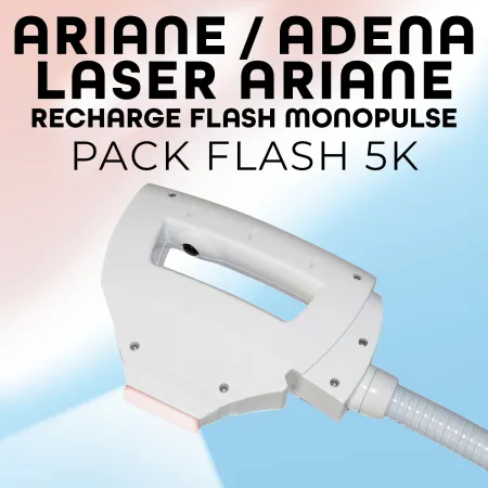 Pack Flashs Ariane / Adena / Laser Ariane - Monopulse • Beauty Tech