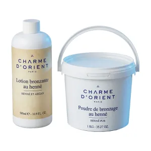 Bronzage au henné • Charme d'Orient - Beauty Tech®