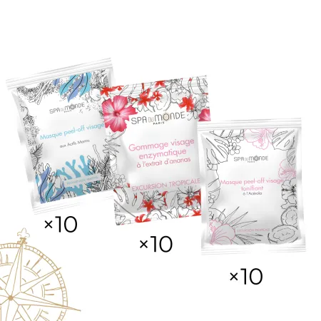 Pack Visage Complet 4 Excursions - Spa du Monde - Beauty Tech
