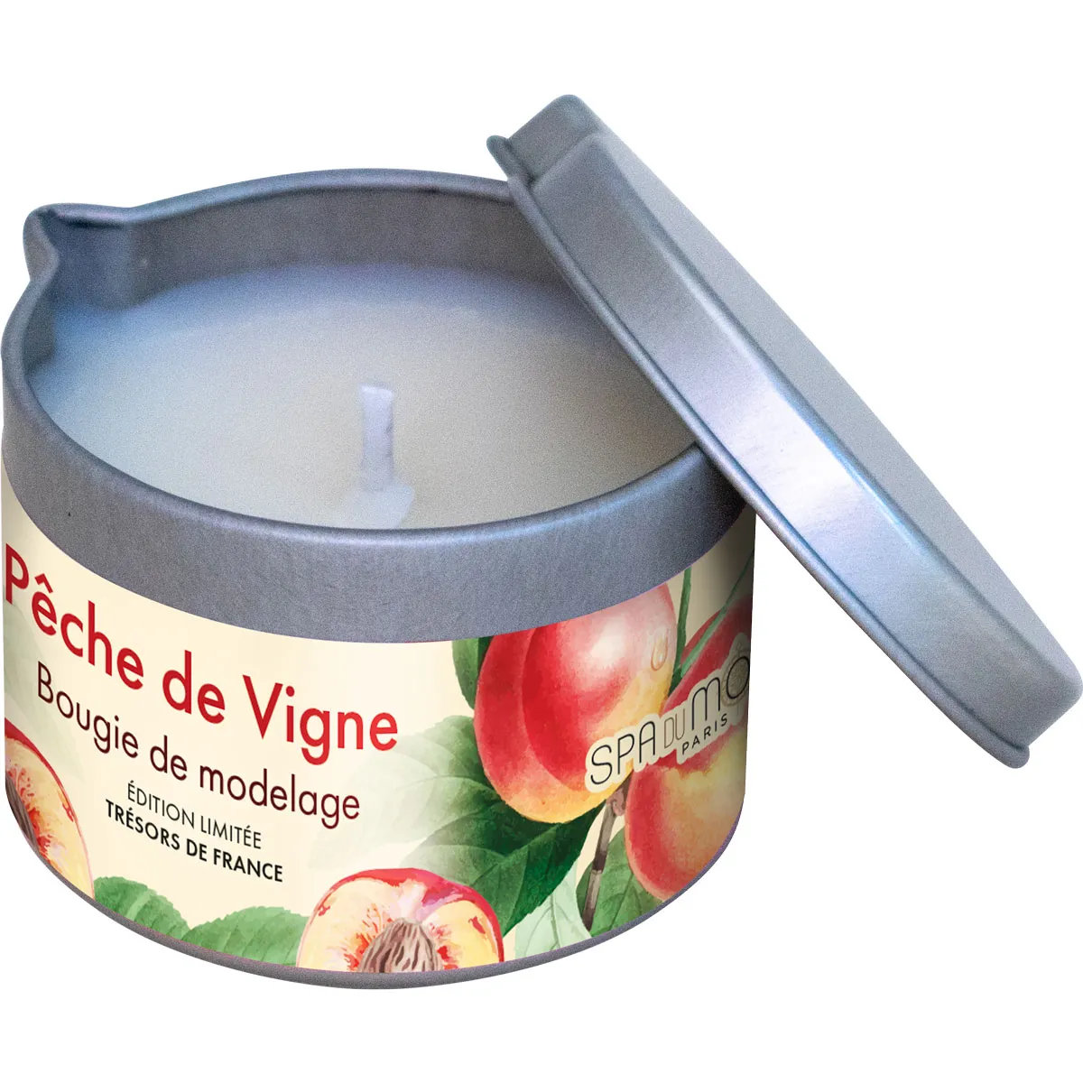 Bougie de Modelage - Pêche de Vigne • Spa du Monde - Beauty Tech®