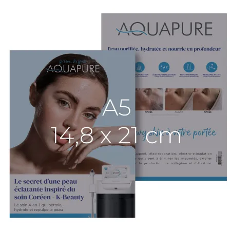 Pack PLV Aquapure 1 : Kit de promotion complet - Beauty Tech