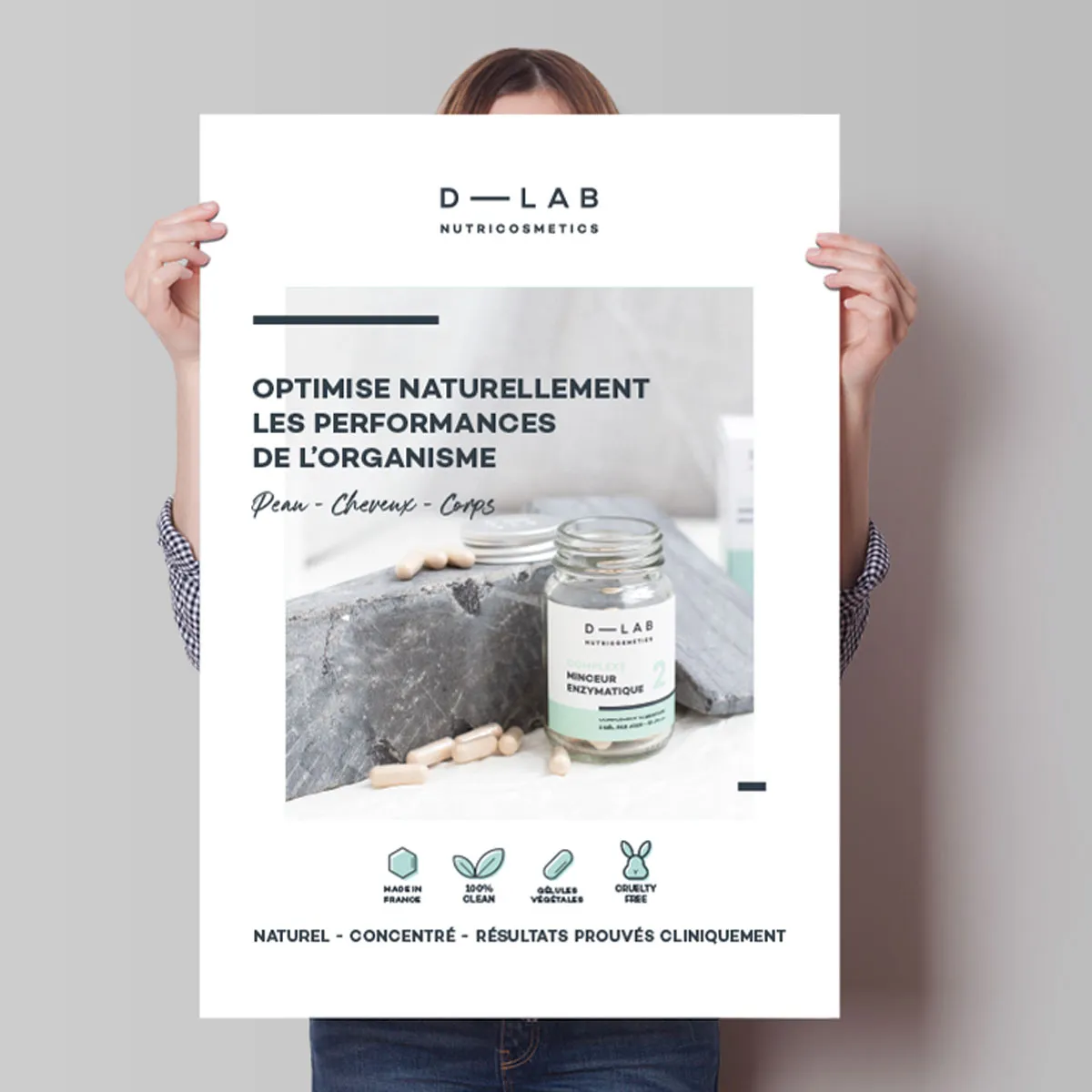 Poster DLAB Pro Collagène • DLAB - Beauty Tech®