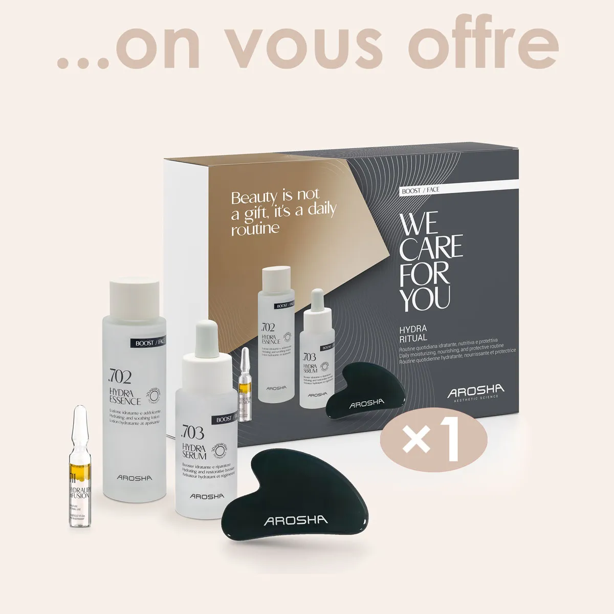 Offre CYTOCARE & Arosha - routine hydratation et anti-âge •  Beauty Tech®