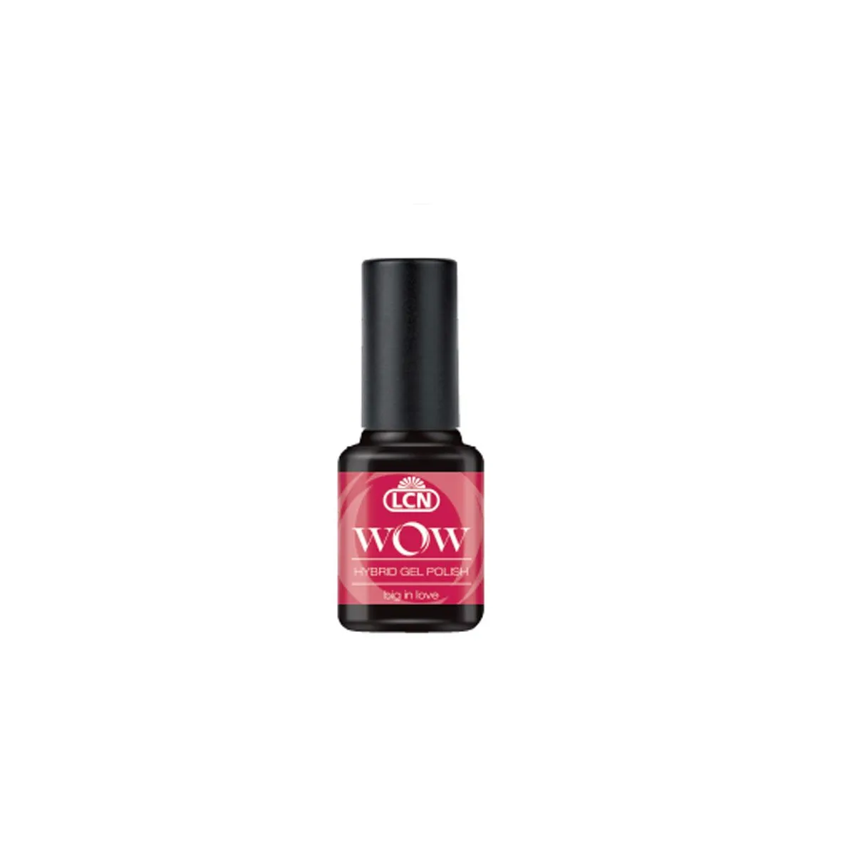 Vernis Top Coat LCN WOW Hybrid Gel - Brillance Et Tenue Extrême - 8ml - Fabriqué En Allemagne
