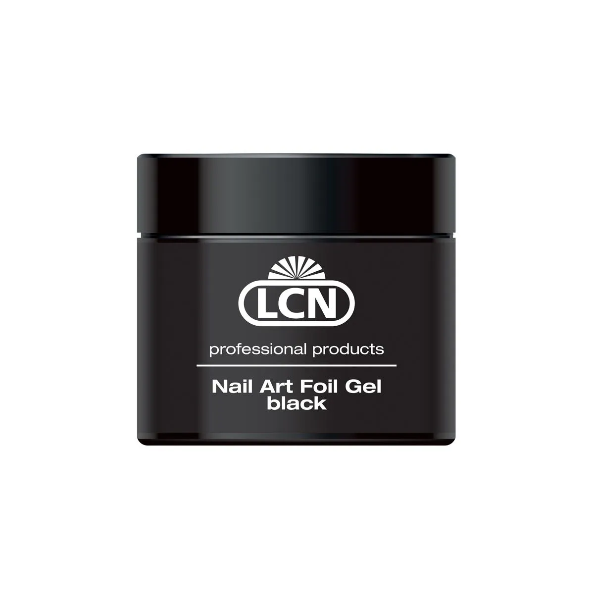 Nail Art Foil Gel Black 5 ml - LCN