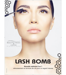 Poster Lash Bomb -  Beautiful Brows and Lashes