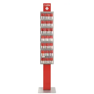 Présentoir sur pied 1 face - Rubis