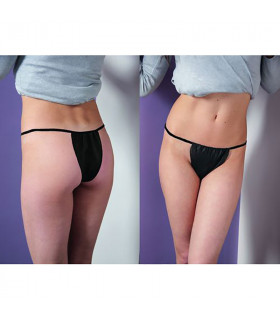 Slip jetable noir