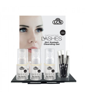 PRESENTOIR GEL NETTOYANT EXTENSIONS DE CILS