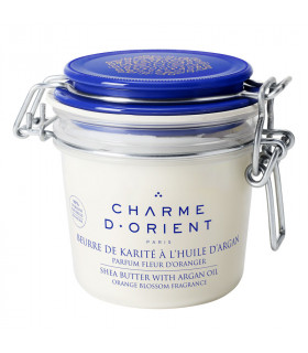 Beurre de karité Fleur d'oranger 200g - Charme d'Orient