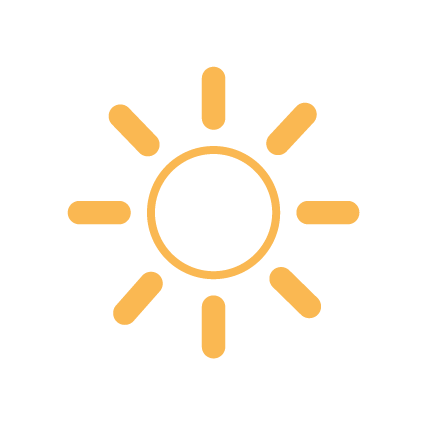 Pictogramme de la catégorie Bronzage