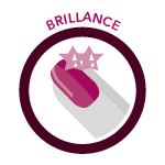 Pictogramme brillance incomparable